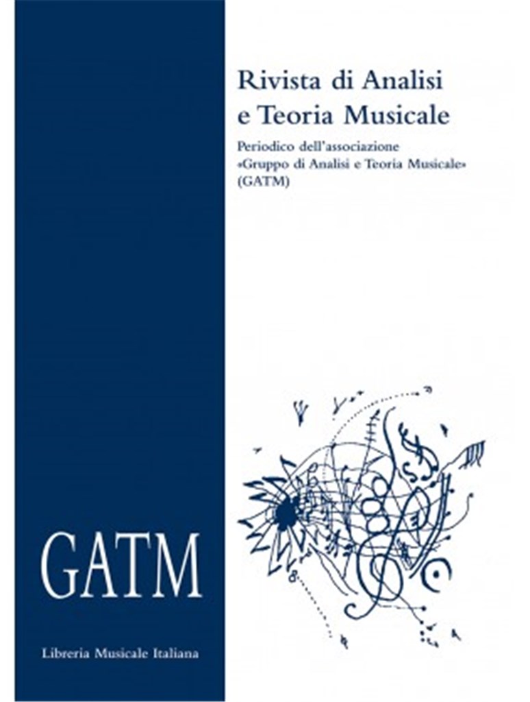 Rivista di Analisi e Teoria Musicale XXV, 2019 2